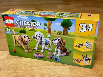 Lego Creator 3v1 31137 - Roztomilí pejsci - 3