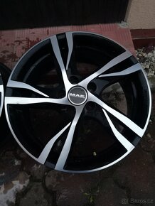 Alu disky - MAK Stockholm 7x17 5x108 ET50 ice black - 3