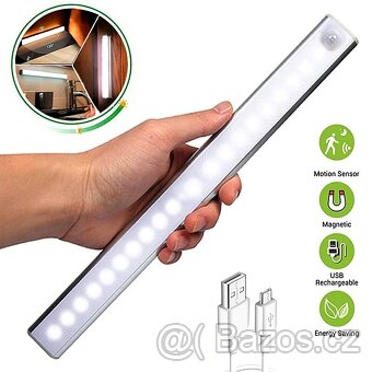 LED-SVĚTLO, senzorem pohybu, délka3️⃣0️⃣cm✅ - 3