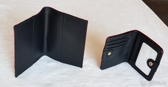 Peněženka a destičky/obal na doklady – sada - 3