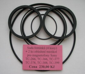 SONY - sada řemínků pro kotoučové magnetofony - 3