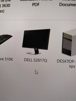 Dell S2817Q – 28" 4K monitor (vadný displej – šedý flek) - 3
