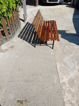Zahradní lavička - 3