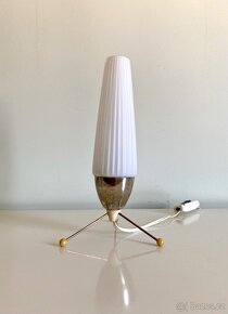Vintážní lampa lampička Raketa, Brusel - 3