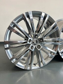 Originální alu kola Canopus, Škoda Superb 3, 5x112 r19 - 3