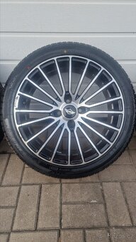 ALU kola 4x100 Brock-pneu 205/45/18 88V - 3