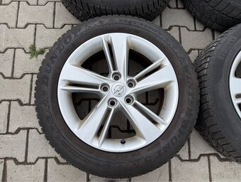 4x al kola 5x115 17 + pneu zimní 225/55 R17 - 3