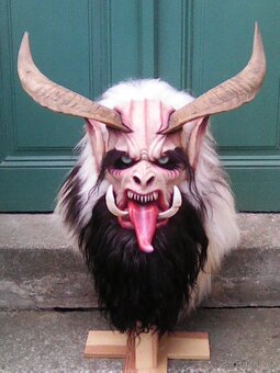 Krampus maska čerta FOUSÁČE - 3