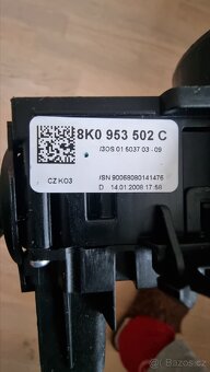 Páčky pod volant Audi – originál modul, dobrý stav - 3