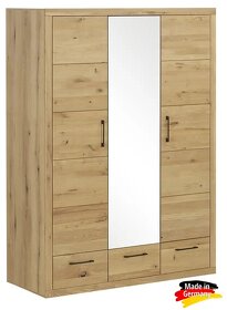 Studentský / dětský pokoj Berlin - Divoký dub masiv 6 ČÁSTÍ - 3