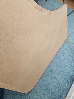 deska stolu rohová 120cm x120cm ikea - 3