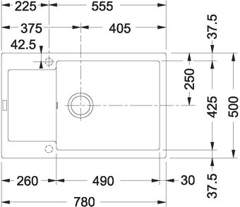 Granitový dřez Franke Maris MRG 611-78 BB - 3
