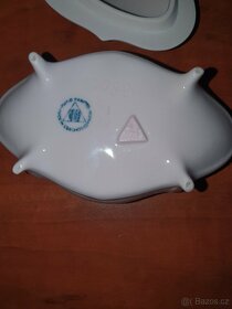 Cukřenka z růžového porcelánu - 3