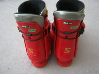 Lyžařské boty SALOMON SX team pro nejmenší, vel. 26 - 3