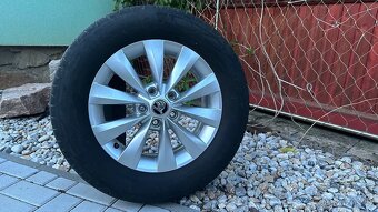 Letní alu sada originál Škoda Karoq 5x112 6Jx16 ET43 - 3