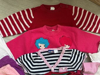 Sada oblečení, dívka, vel. 86 - 16 ks - 3