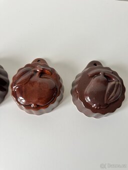 Staré formičky na pečení - sada 4ks - 3