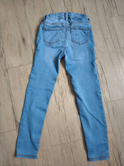 Kalhoty, legíny, džíny vel.122 - 3