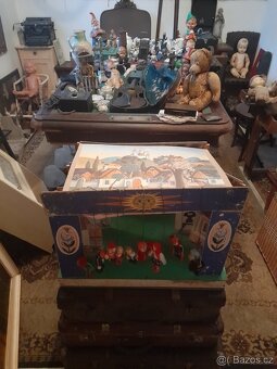 Loutkové  divadélko retro hračku - 3