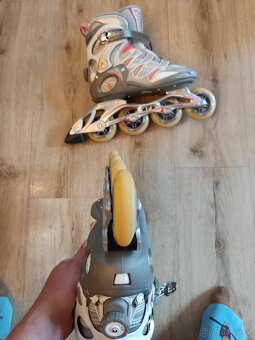 Prodám Inline brusle od Fila 40,5 - 3