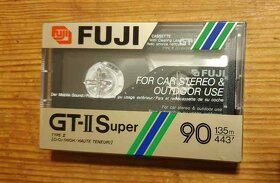 Nabízím sadu 10ti audiokazet FUJI GT-II Super - 3