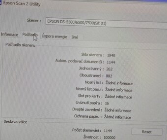 EPSON Workforce DS-7500, skener A4, 1200x1200dpi, USB 2.0, D - 3