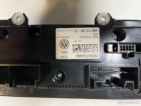 Ovládací panel klimatizace/topení VW Sharan 7N - 3