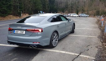 Audi S5 3.0 TDI 255 kW 2019 | TOP výbava | Webasto | 2 sady - 3
