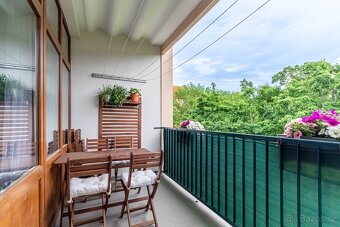 Prodej krásného bytu 3+kk, 84 m2, s balkonem a lodžií, Praha - 3
