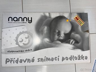Nanny Monitor dechu miminka se dvěma podložkami - 3