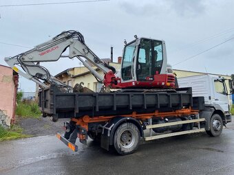 Zemní práce větším bagrem Takeuchi TB290 9tun - 3