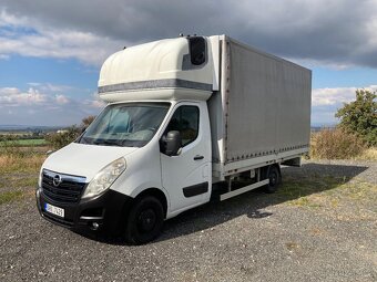 Opel Movano Valník 10palet Spaní 2.3CDTi 120kW AC Měchy - 3