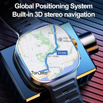 Nové SmartWatch Android WiFi 5G 8GB/128GB NFC GPS AMOLED CZ - 3