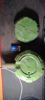 Zásobník pro M4 - TAN, plastový, elektrický, 1800bb, ICS - 3