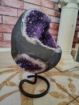 Ametyst na stojánku Uruquay - 3