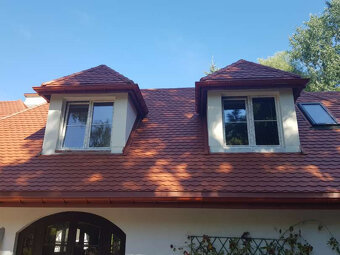 Střešní plechová krytina ve tvaru bobrovky - AKCE - 3