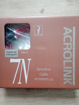 Prodám signálové kabely Acrolink 7N-A2050 Legenda - 3