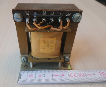 Transformátor 12V (2x 6V) 2A nepoužitý - 3