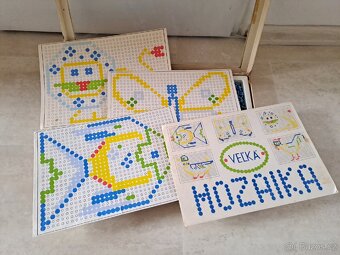 Retro hračka -mozaika - 3