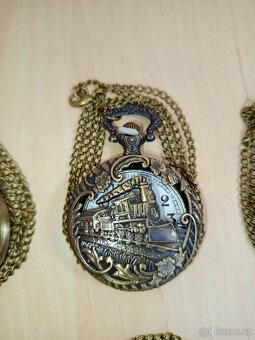 15 Ks starožitné kapesní hodinky QUARTZ. - 3