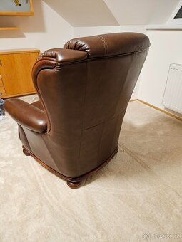 Kožené křeslo Himolla - 3