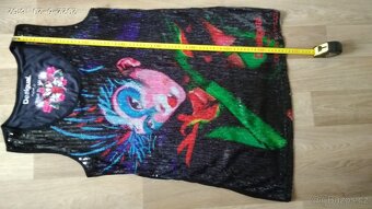 DÁMSKÝ TOP-TÍLKO DESIGUAL VEL. L - 3