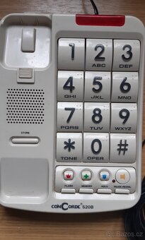 Concorde c 520 - telefon pro postižené - 3