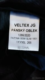 Prodám pánský oblek zn. VELTEX JG model semi slim - 3