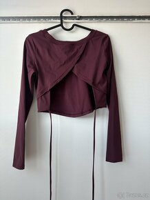 Halara Sportovní Crop Top Tričko Vel S - 3