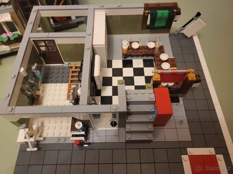 Lego modulární budova MOC + 10 figurek navíc darek - 3