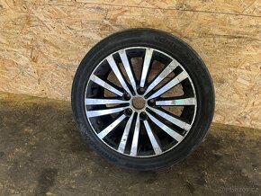ORIGINÁLNÍ ALU DISK VW PASSAT 3AA 601 025 G 7,5Jx17H2 ET47 - 3