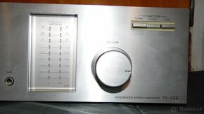 historický stereo zesilovač SONY TA-333 - 3