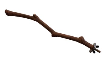 Bidýlka pro ptáky - dřevo - zahnuté/rovné - 3