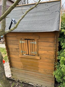 Dřevěný domeček pro deti - 3